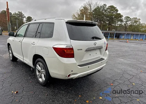 2008 Toyota Highlander Limited from USA, damaged, VIN JTEDS42A182046859